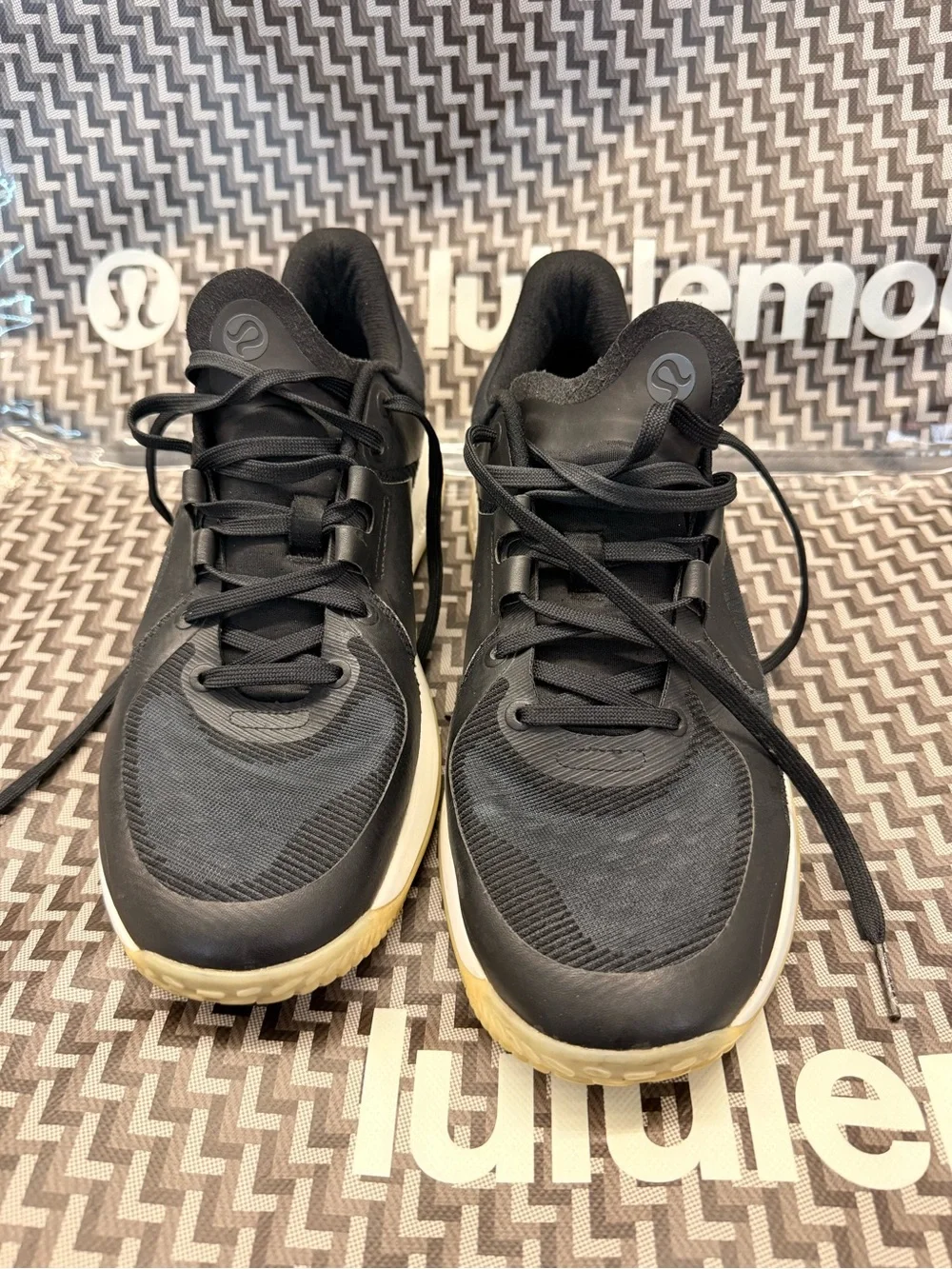 lululemon athletica Black and Yellow Women's Sneakers